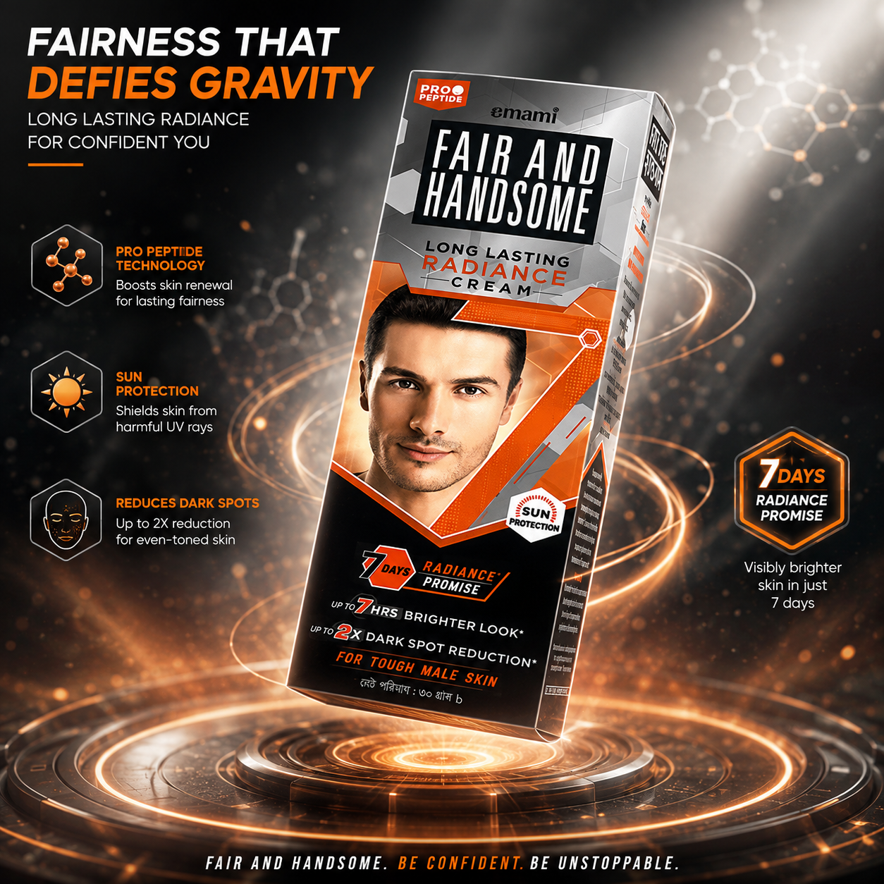 Fair and Handsome Radiance Cream for Oily Skin – 30ml